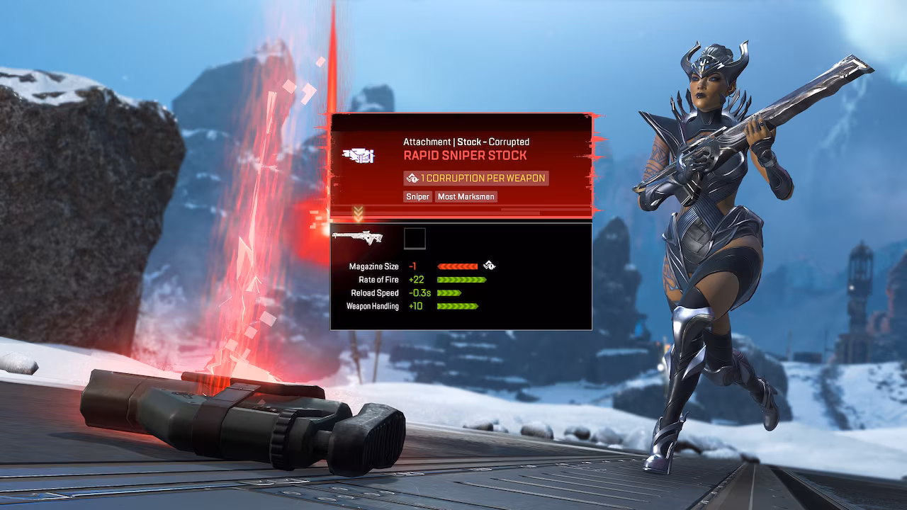Apex Legends Season 30 corrupted attachments preview